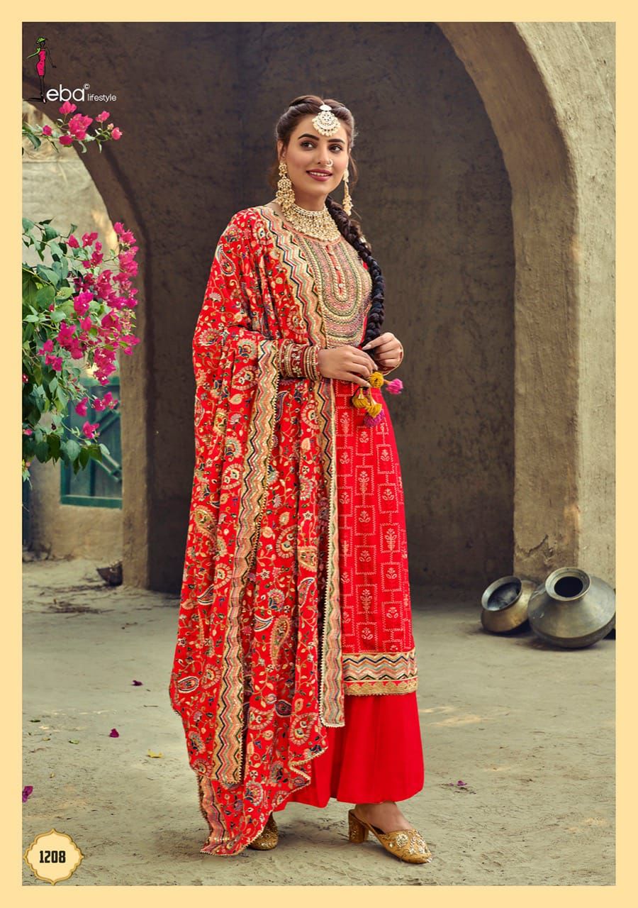 SATRANGI Heavy Festive Wear Designer Georgette Salwar Suit Collection